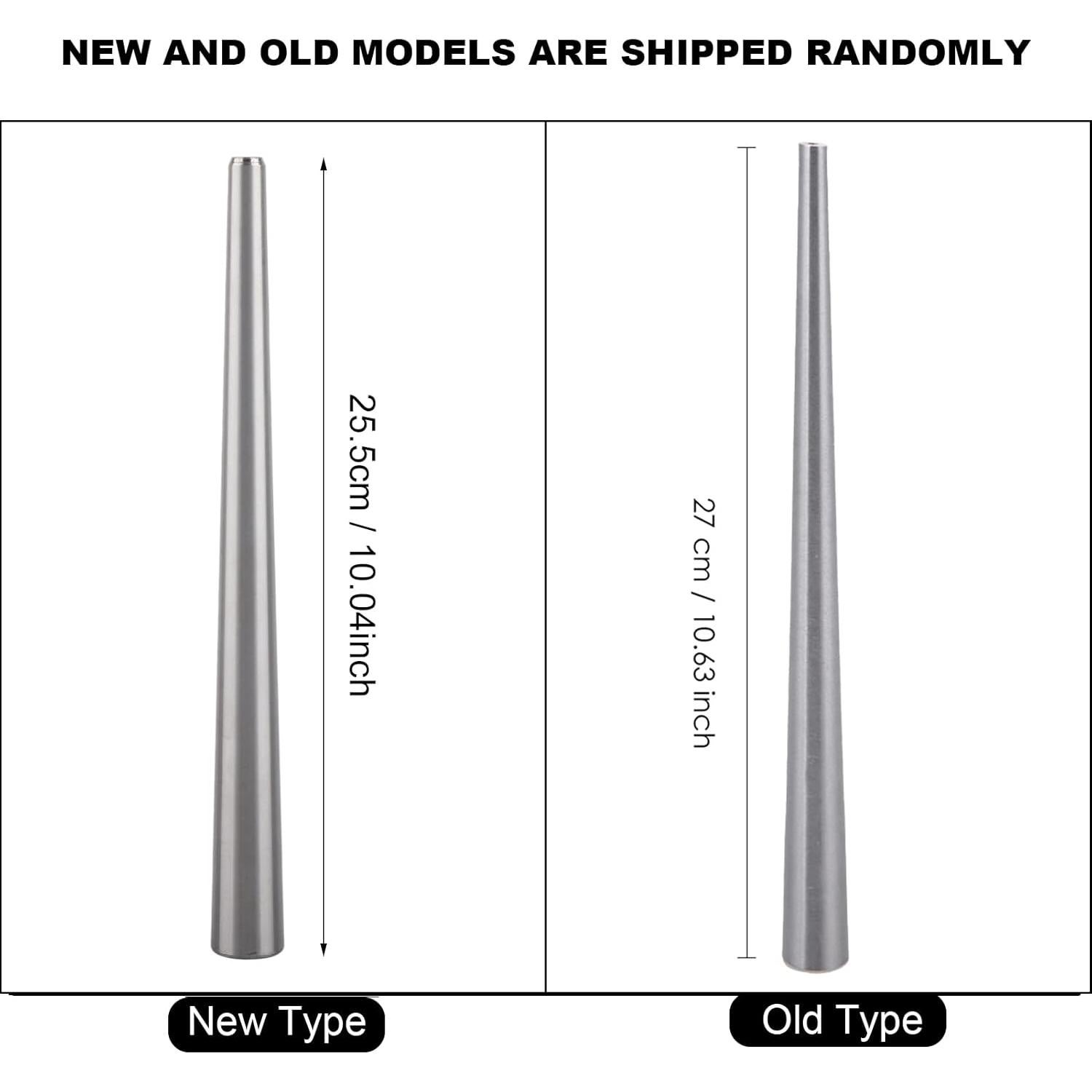 Agrandador de Anillos Acero Inoxidable 18.5cm y 27cm Joyería