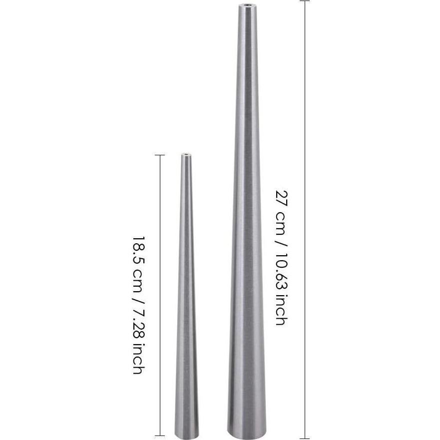 Mandril de Aumento de Anillo Acero Inoxidable - 2 Tamaños