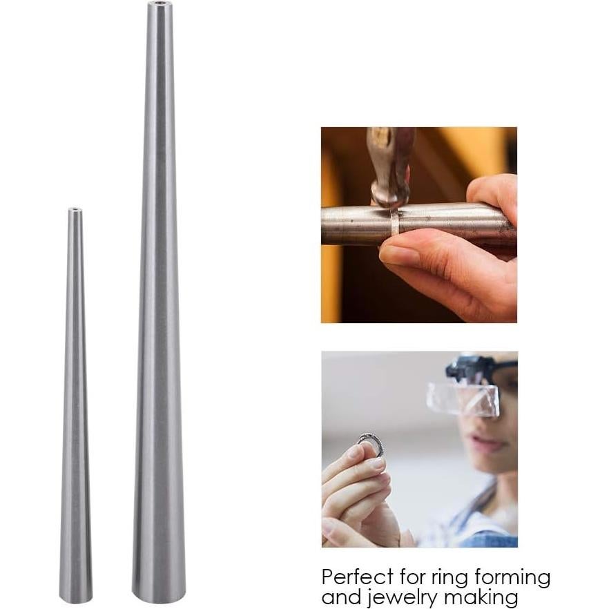 Mandril de Aumento de Anillo Acero Inoxidable - 2 Tamaños