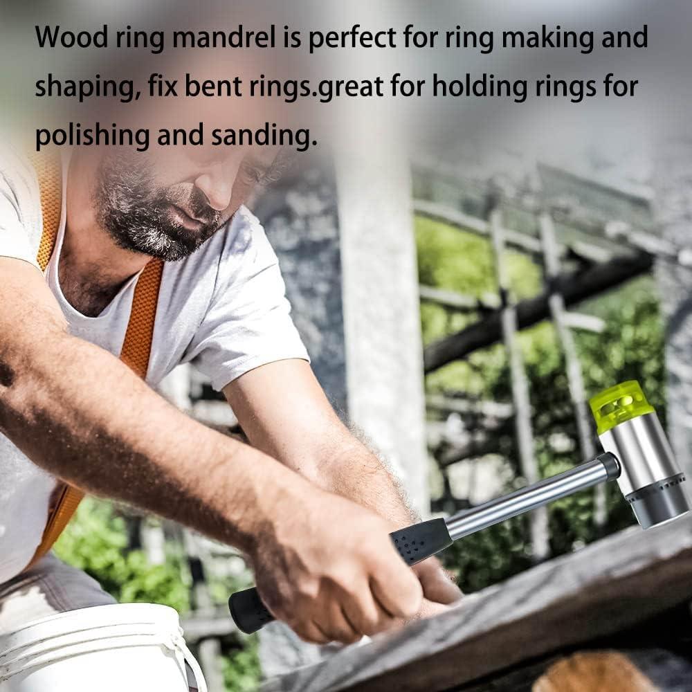 Martillo de Goma Doble Cabeza Utoolmart 240mm para Joyería