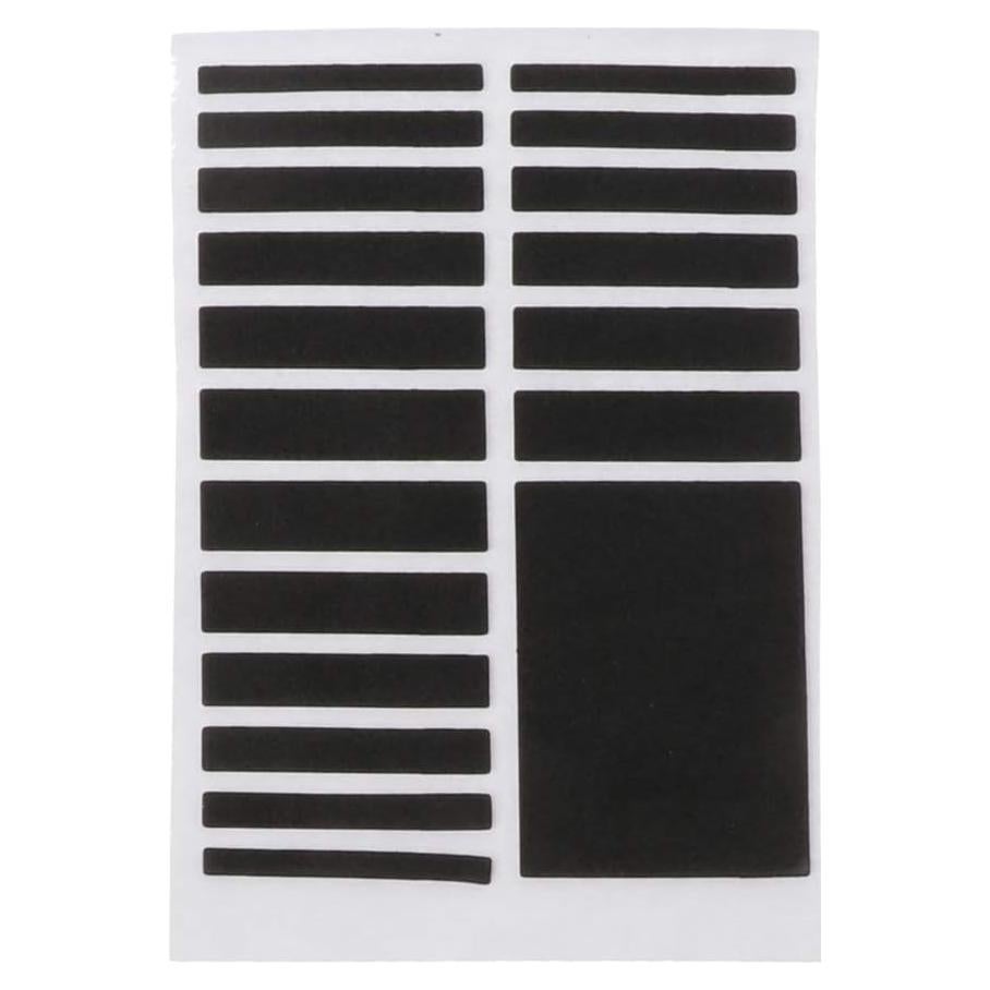 Ajustador de Tamaño de Anillo Invisible Negro Galepromot 6 Piezas