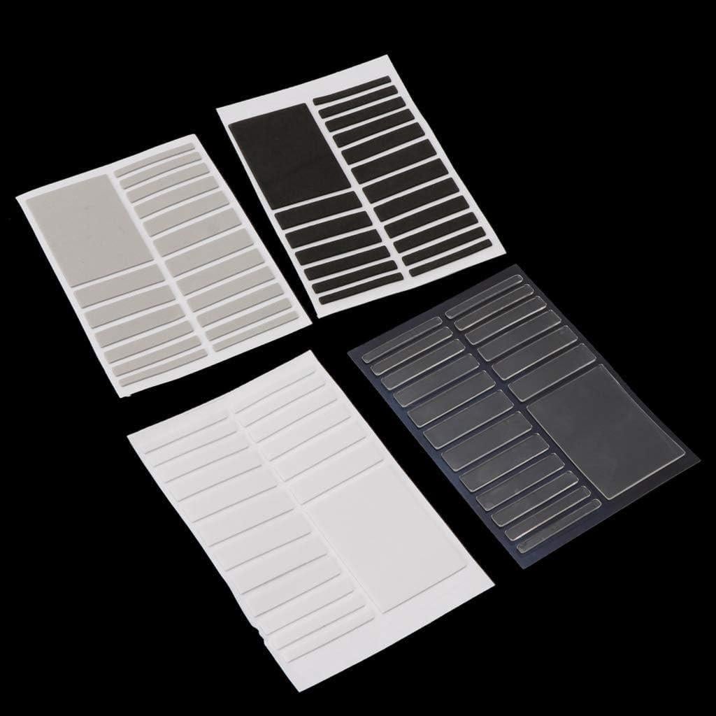 Ajustador de Tamaño de Anillo Invisible Negro Galepromot 6 Piezas