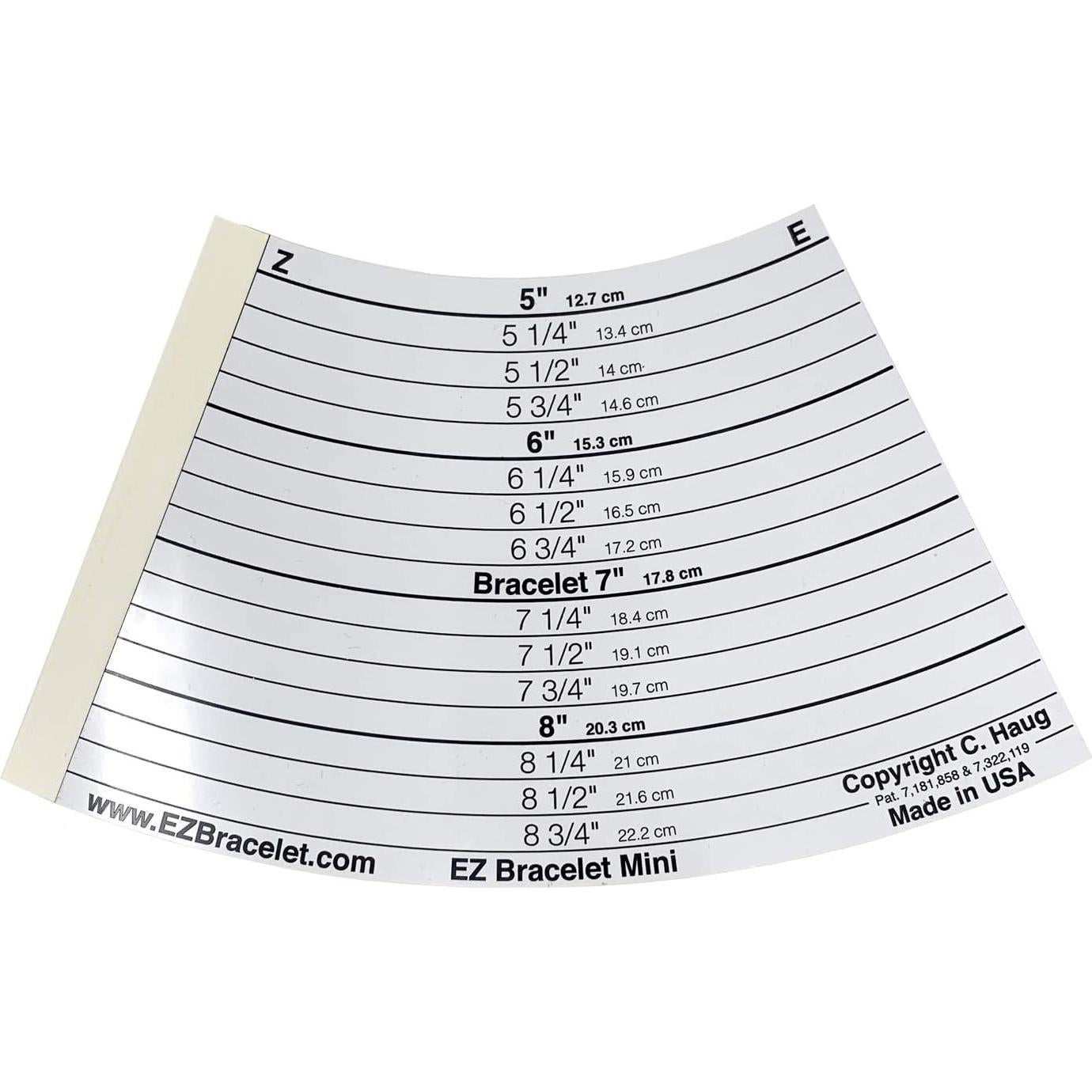 Mandril para Pulseras EuroTool EZ Sizer de Viaje 12.7-22.86 cm