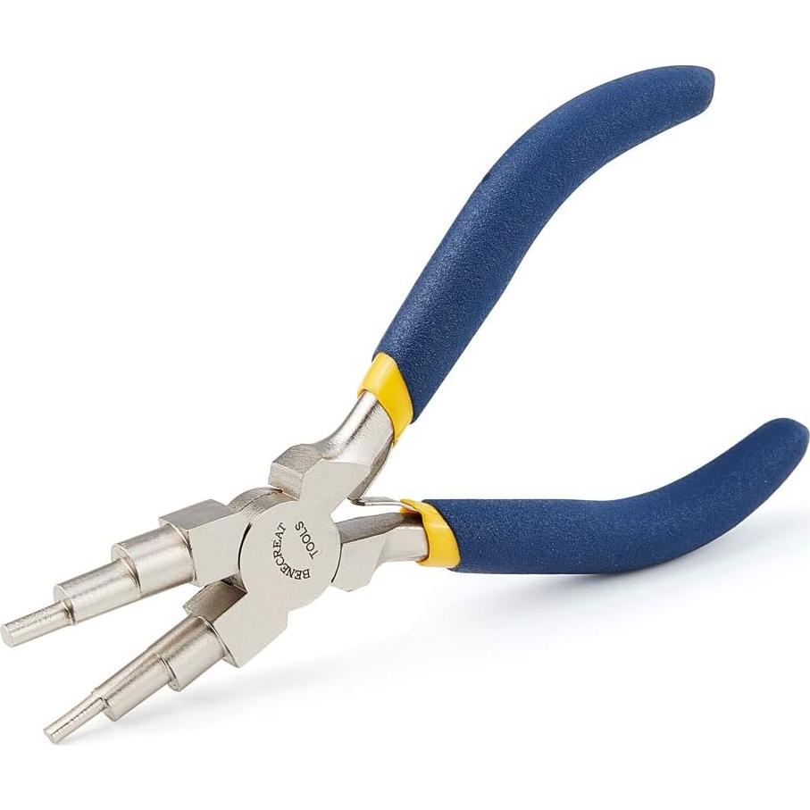 Herramienta de Bucle de Alambre BENECREAT 2Pcs Mandriles y Alicate 6 en 1