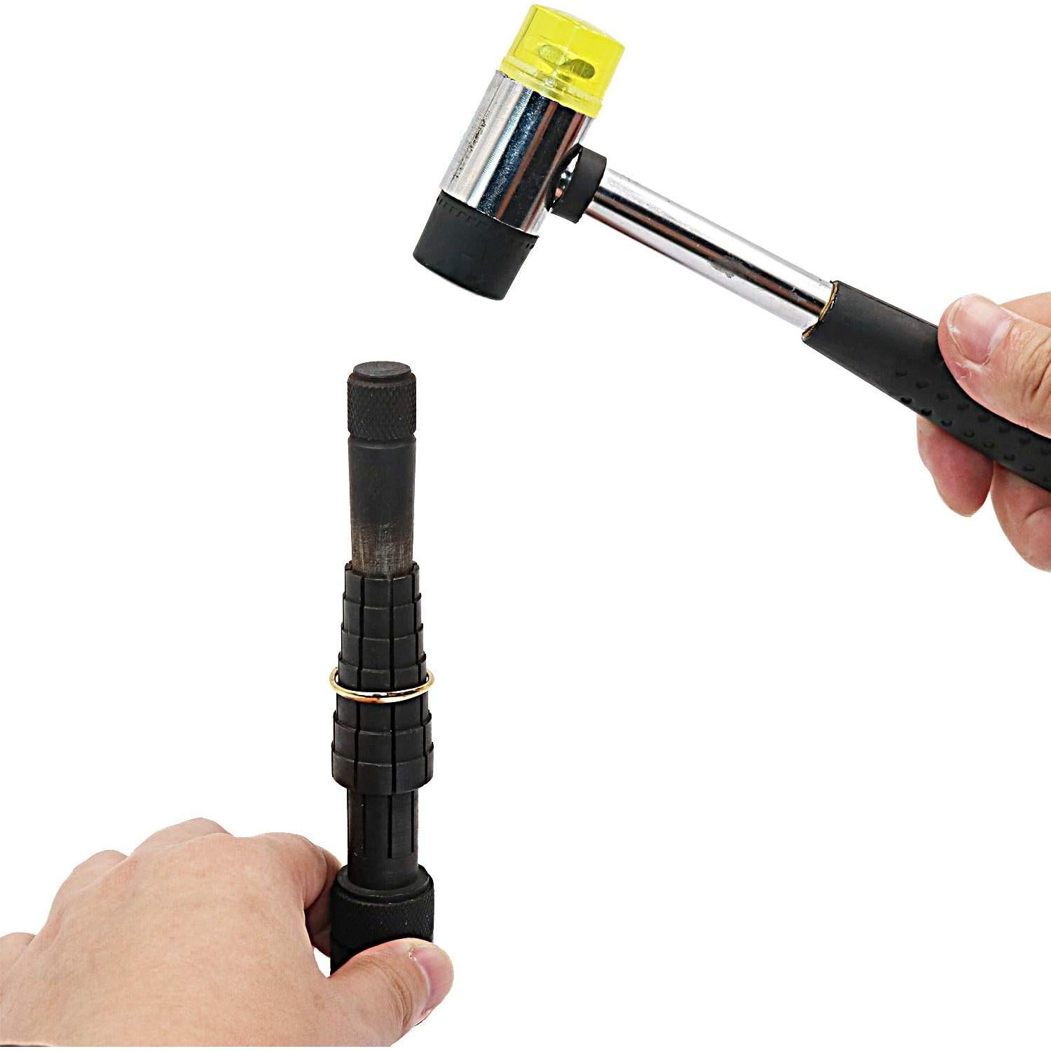 Estirador de Anillos y Martillo de Caucho Shangniulu