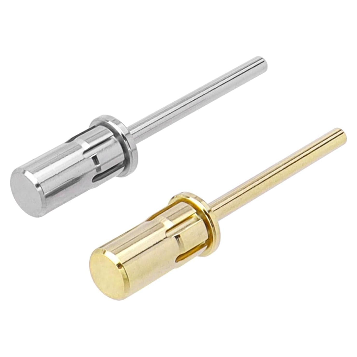 2 Piezas Bit de Mandril para Uñas Bestgle 2.35mm Acero