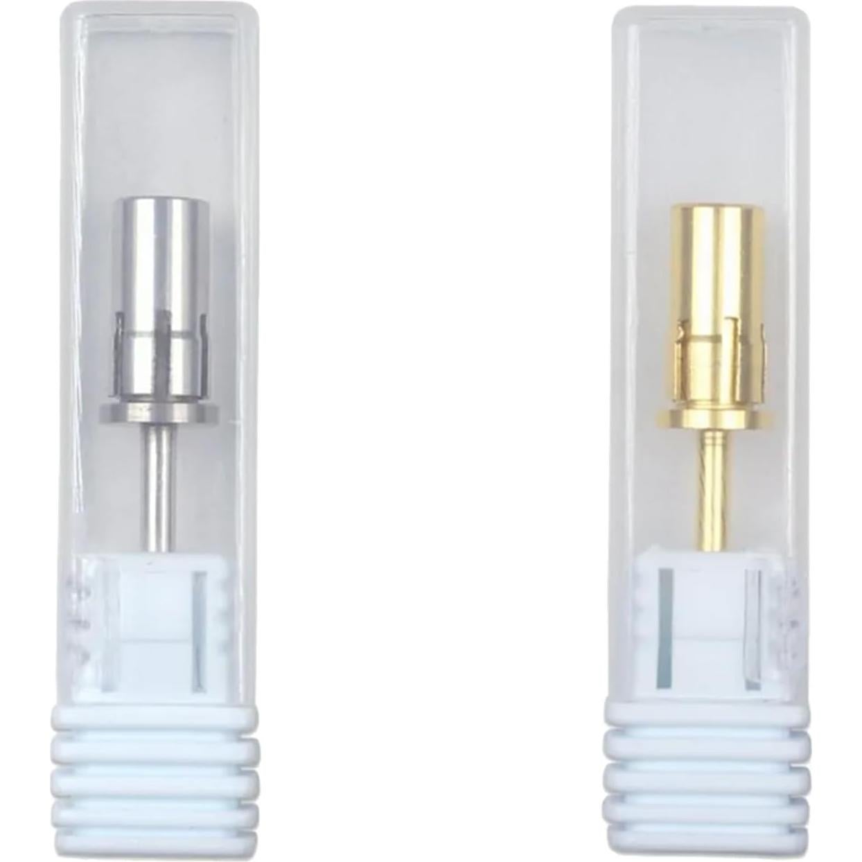 2 Piezas Bit de Mandril para Uñas Bestgle 2.35mm Acero