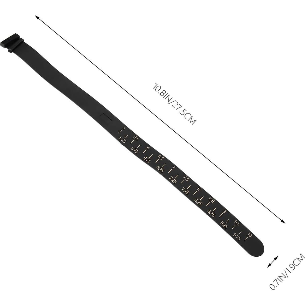 TOPPERFUN 8 Piezas Medidor de Pulseras y Anillos Universal