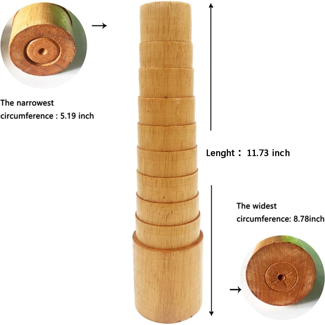 Mandril de Pulsera de Madera NIUPIKA 298mm Ajustable