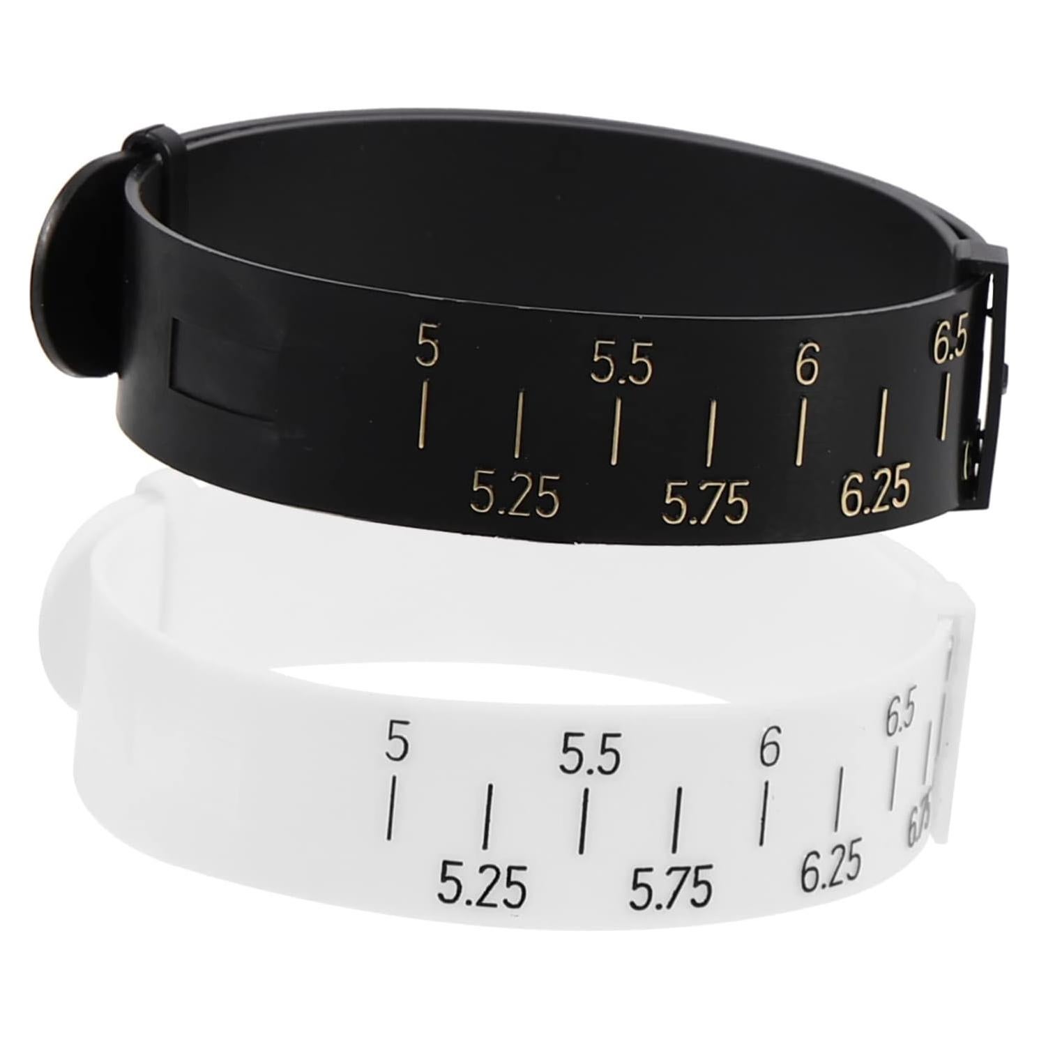 TOPPERFUN Medidor de Pulsera y Anillo 2 Piezas Reutilizable