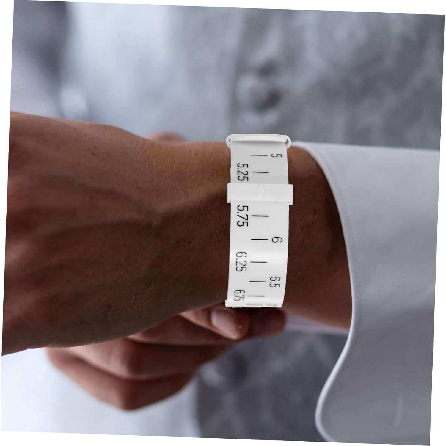 TOPPERFUN Medidor de Pulsera y Anillo 2 Piezas Reutilizable