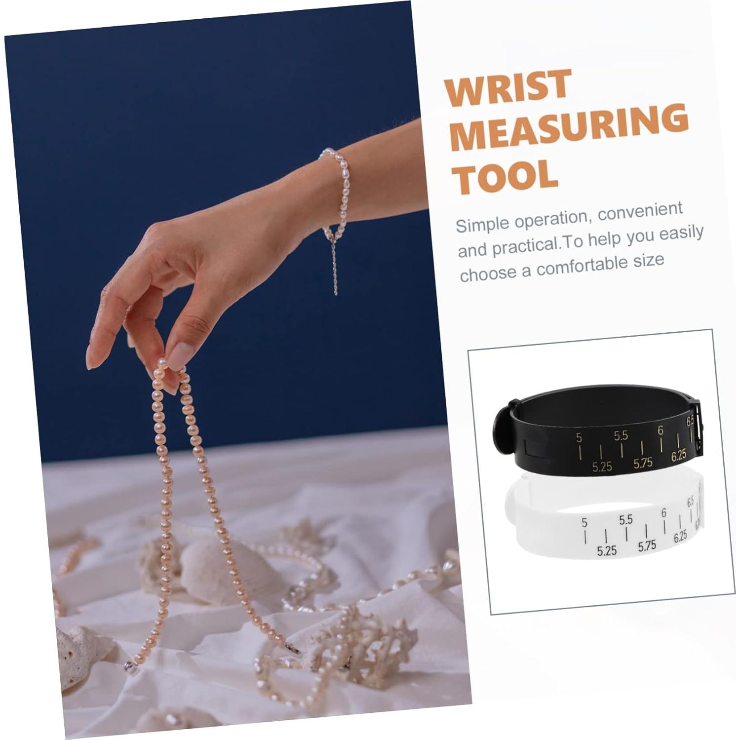 TOPPERFUN Medidor de Pulsera y Anillo 2 Piezas Reutilizable