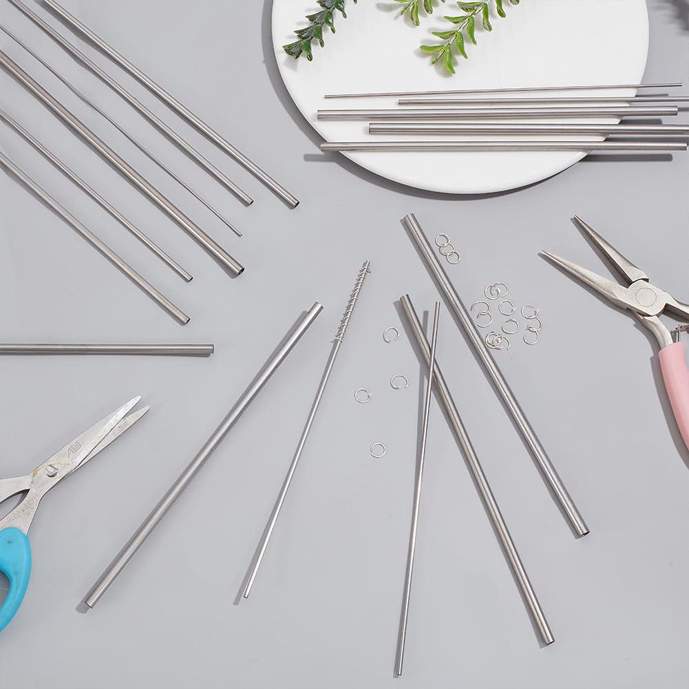 Varillas de Acero Inoxidable PH PandaHall 17pcs 14cm