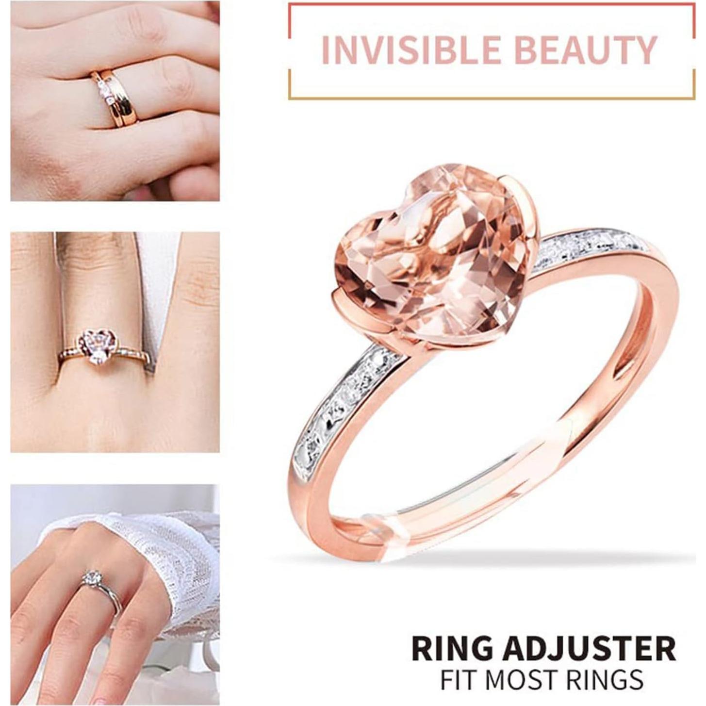 6 Pares de Ajustadores Transparentes para Anillos Jinshining