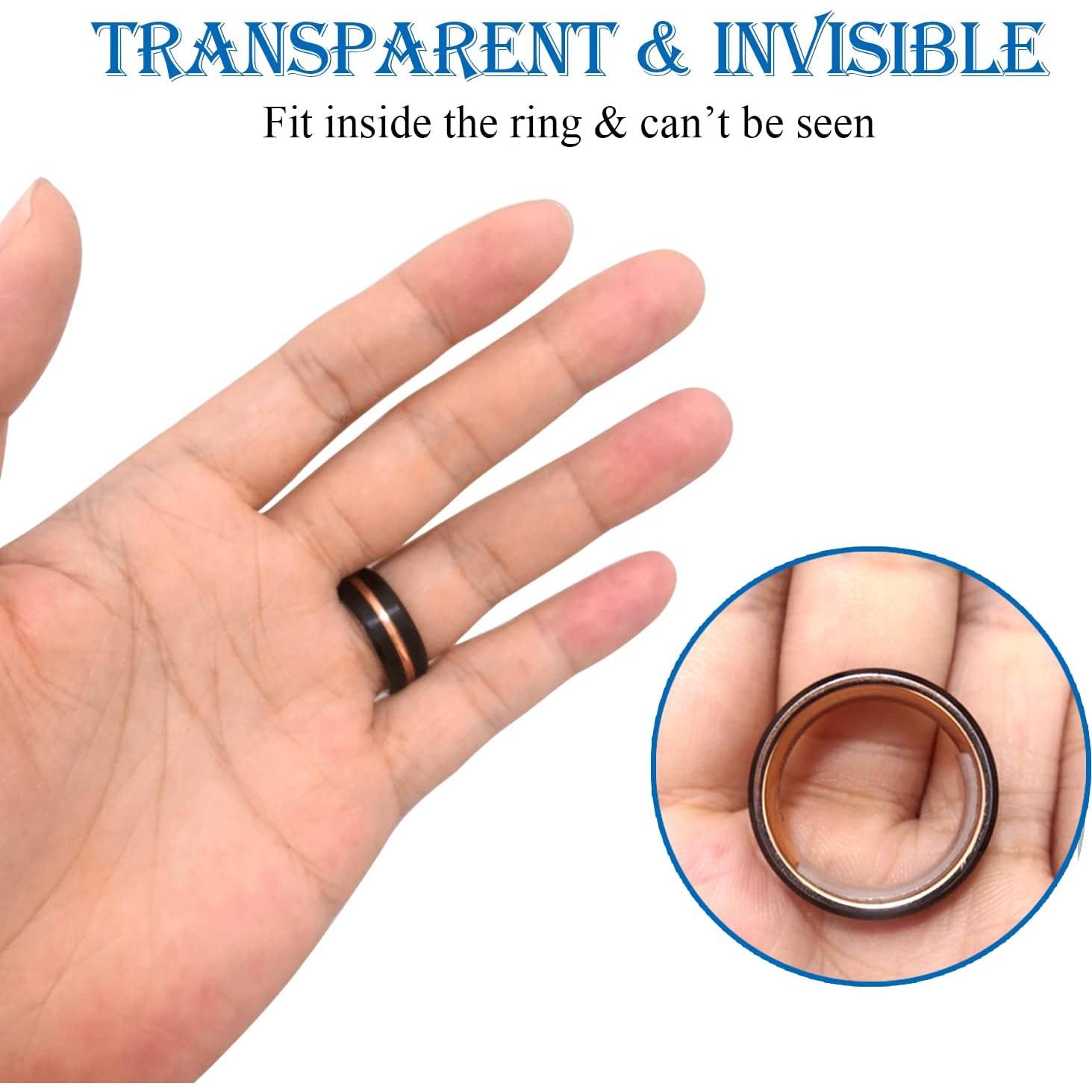 Ajustador de Tamaño de Anillo de Silicona ENHONG 57 PCS