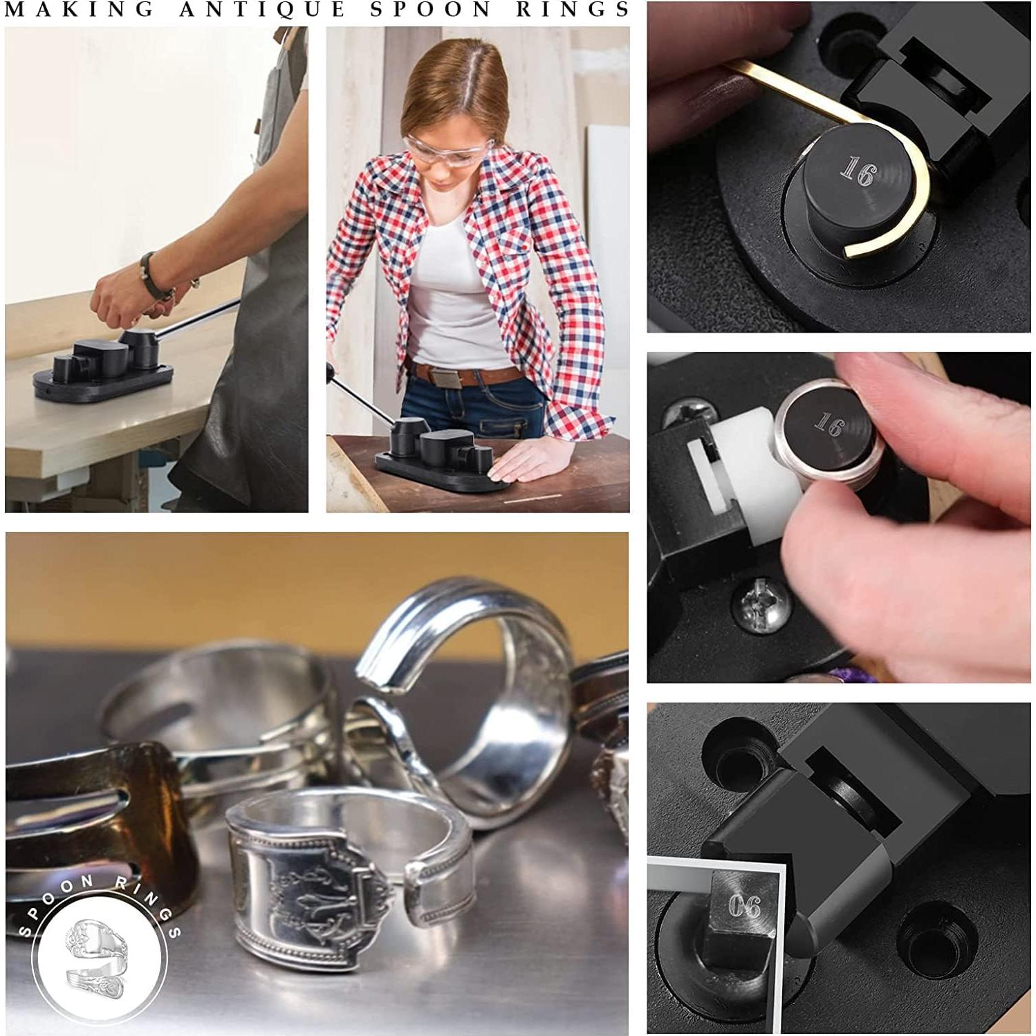 Herramienta de Doblado de Anillos 11 en 1 XIIW con Estirador