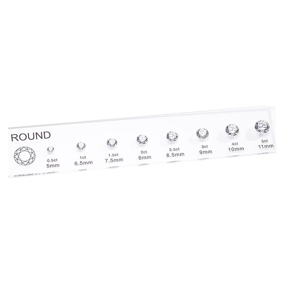 Kit Selector de Tamaño y Forma de Diamante Holycome - 8 Tamaños