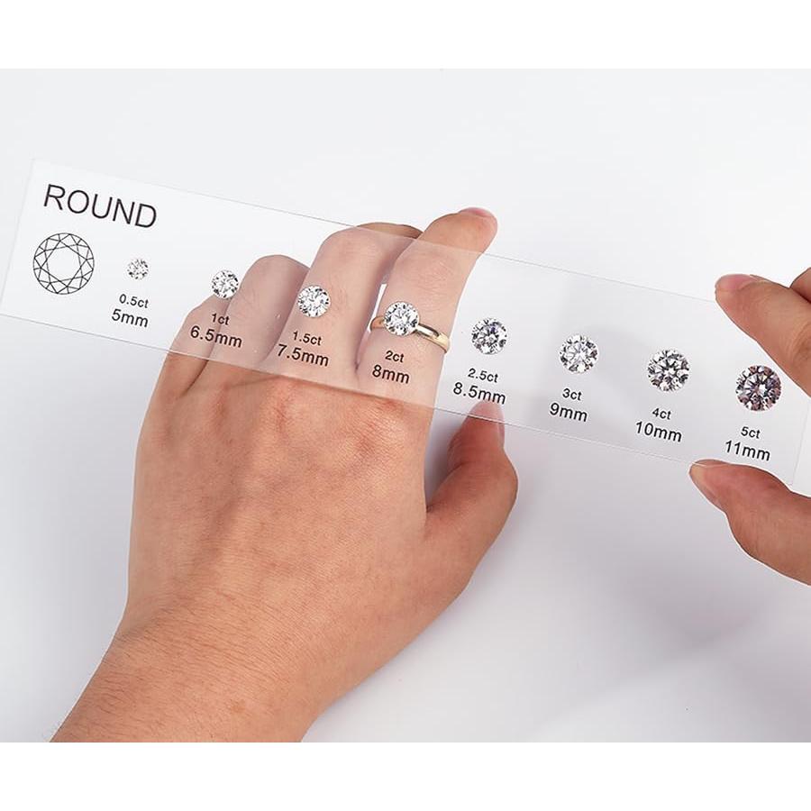 Kit Selector de Tamaño y Forma de Diamante Holycome - 8 Tamaños