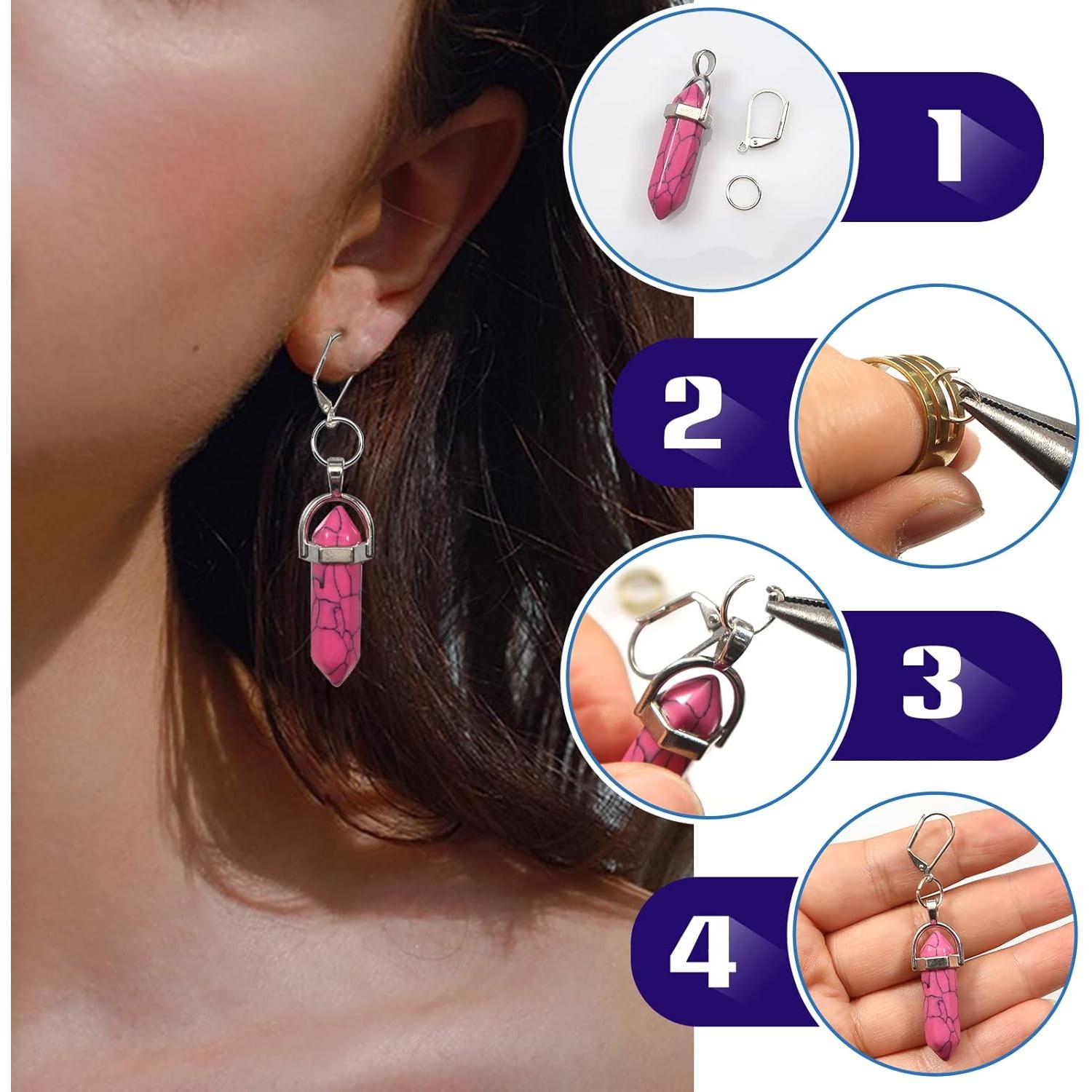 Anillas de Salto Plateadas TOAOB 2300pcs para Joyas DIY