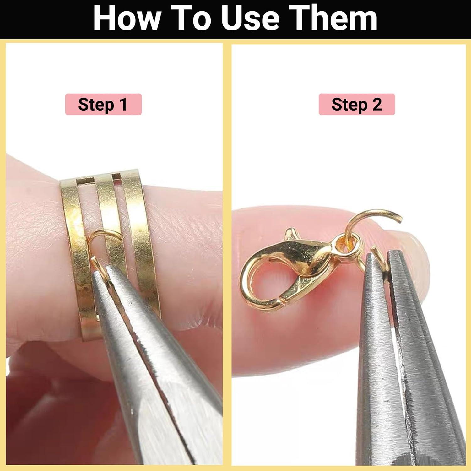 Kit de Anillas de Salto Hazifes - 1200 Piezas con Pinzas