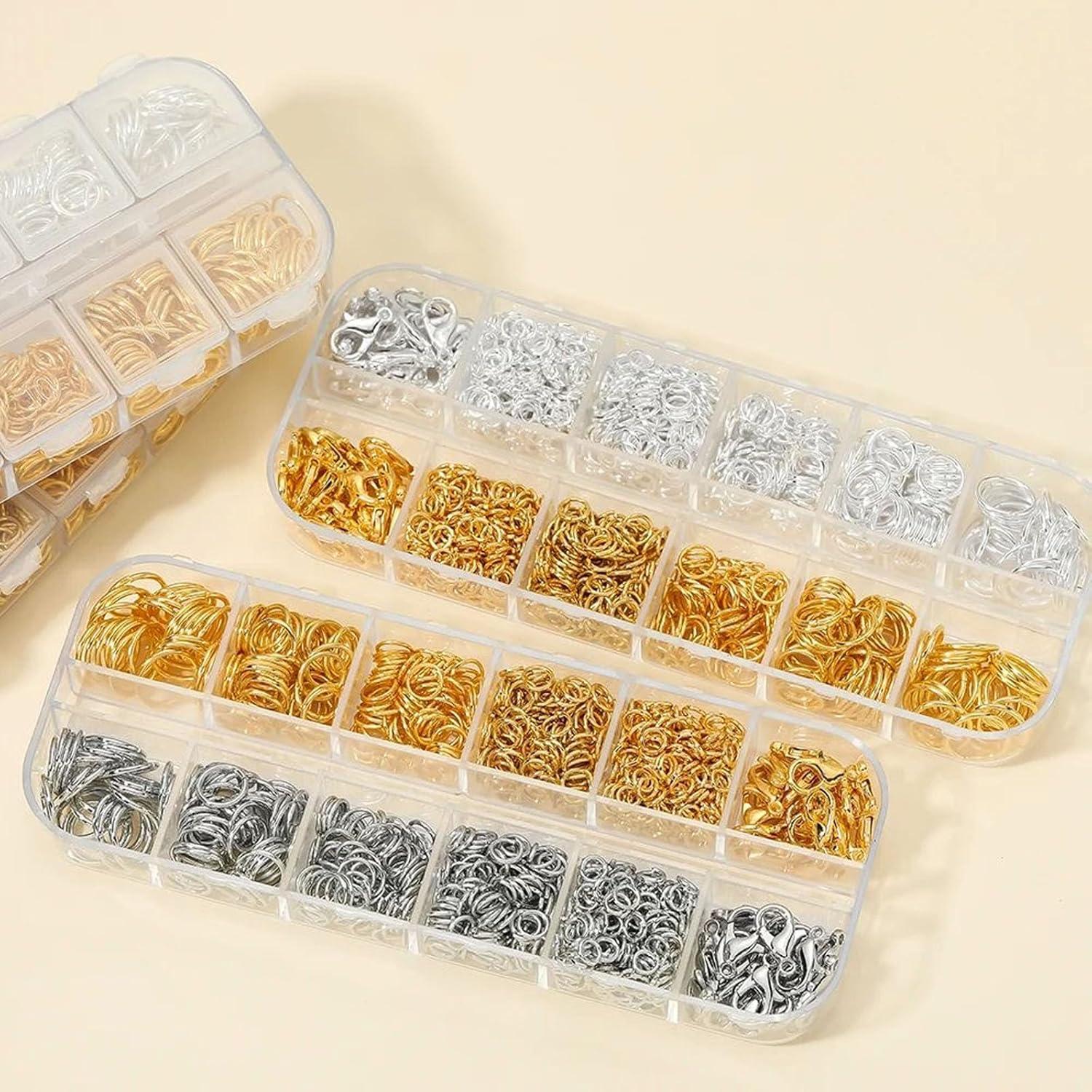 Kit de Anillas de Salto Hazifes - 1200 Piezas con Pinzas