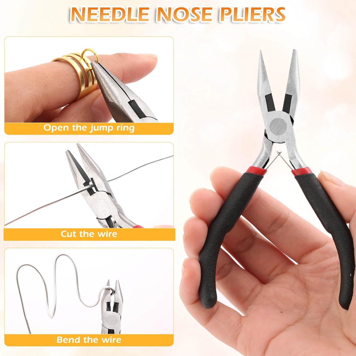 Kit de Fabricación de Joyas PAXCOO, 1260 Piezas Anillas y Cierres