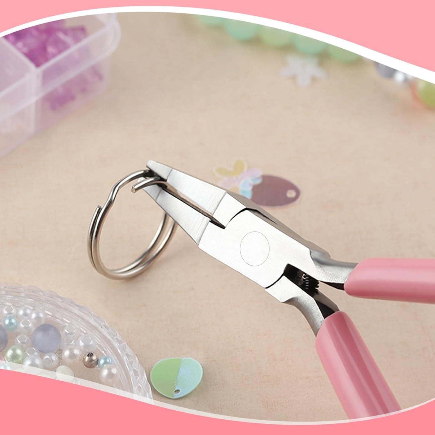 Alicates de Anillo Abierto LEONTOOL 12.7 cm para Joyería