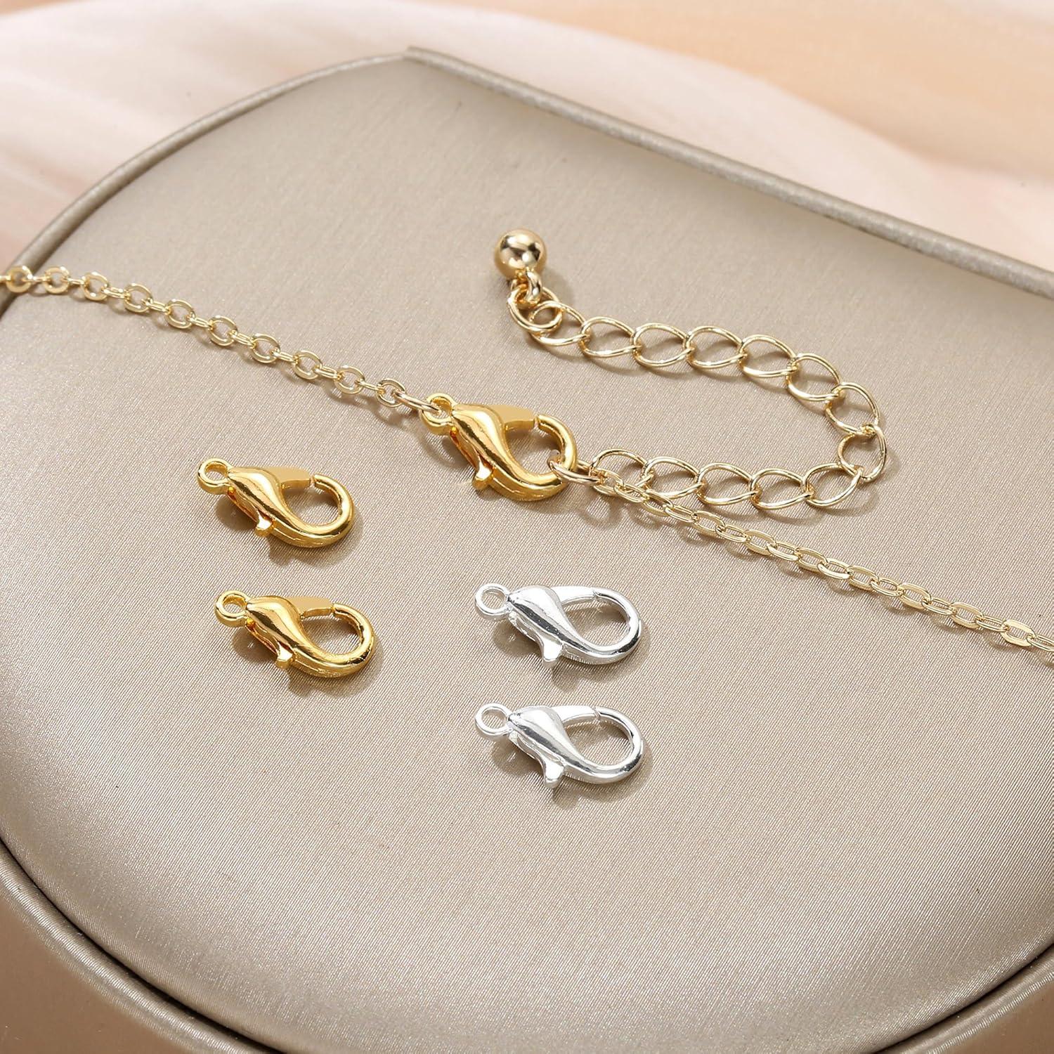 Kit de Anillas Abiertas KOPOX 500PCS Plata y Oro 5 Tamaños