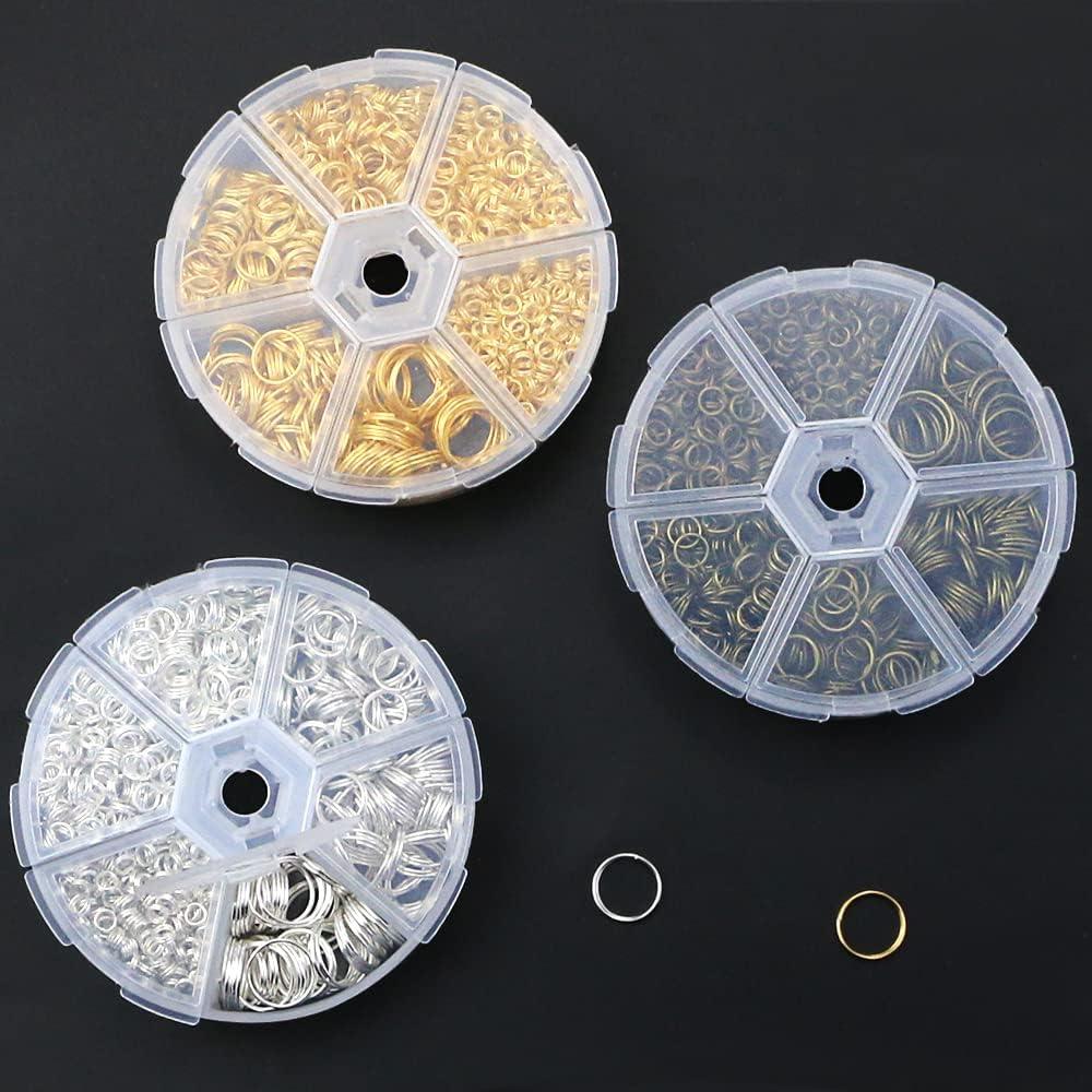 Kit de Anillos Abiertos FSWCCK 2070 Piezas 4mm a 12mm