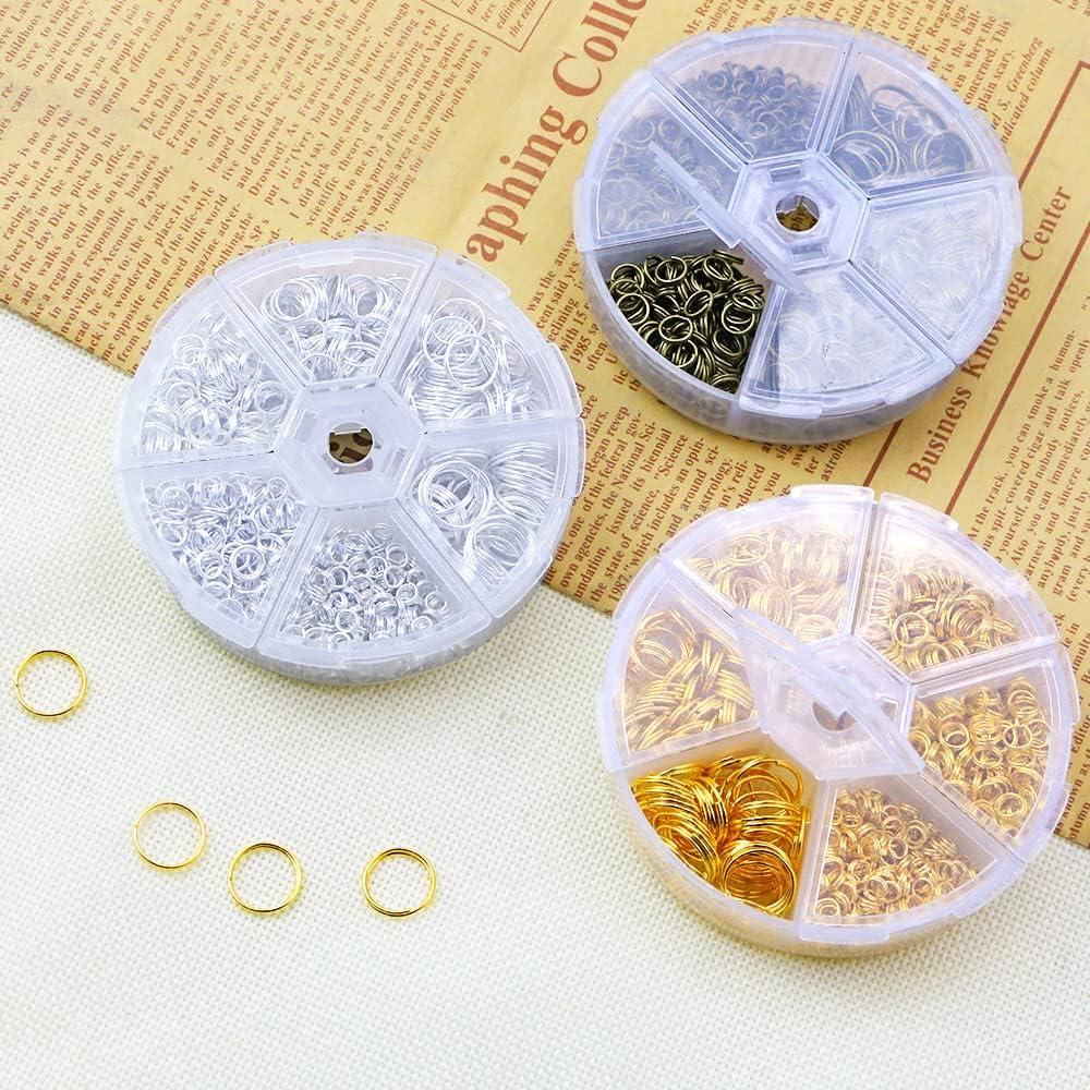 Kit de Anillos Abiertos FSWCCK 2070 Piezas 4mm a 12mm