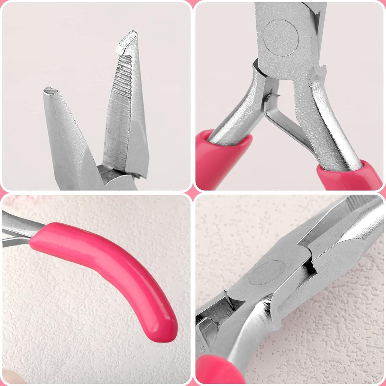 Alicates de Anillo Abierto SPEEDWOX 83x47mm Rosa