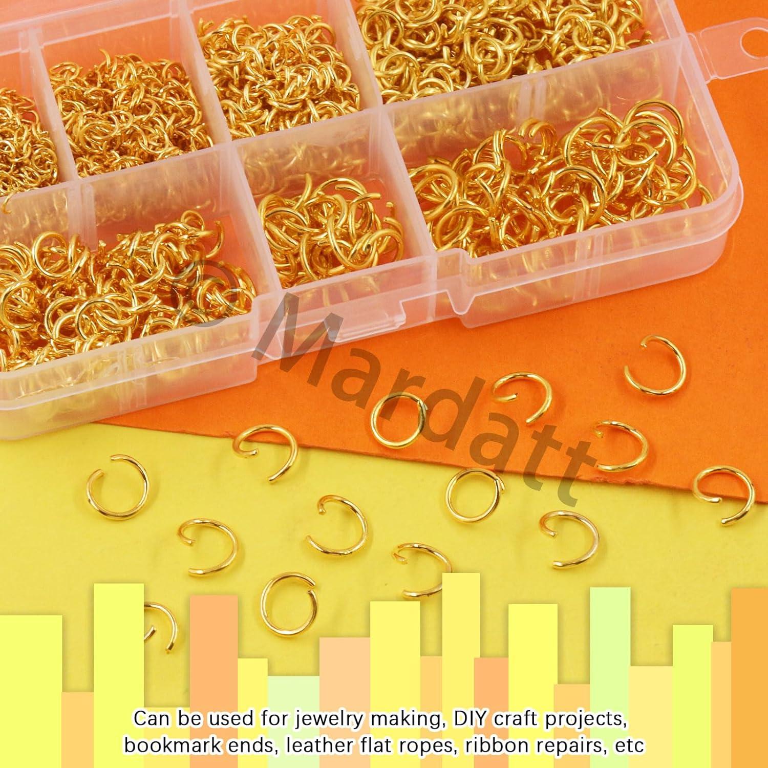 Kit de Fabricación de Joyas Mardatt 1403 Piezas Oro