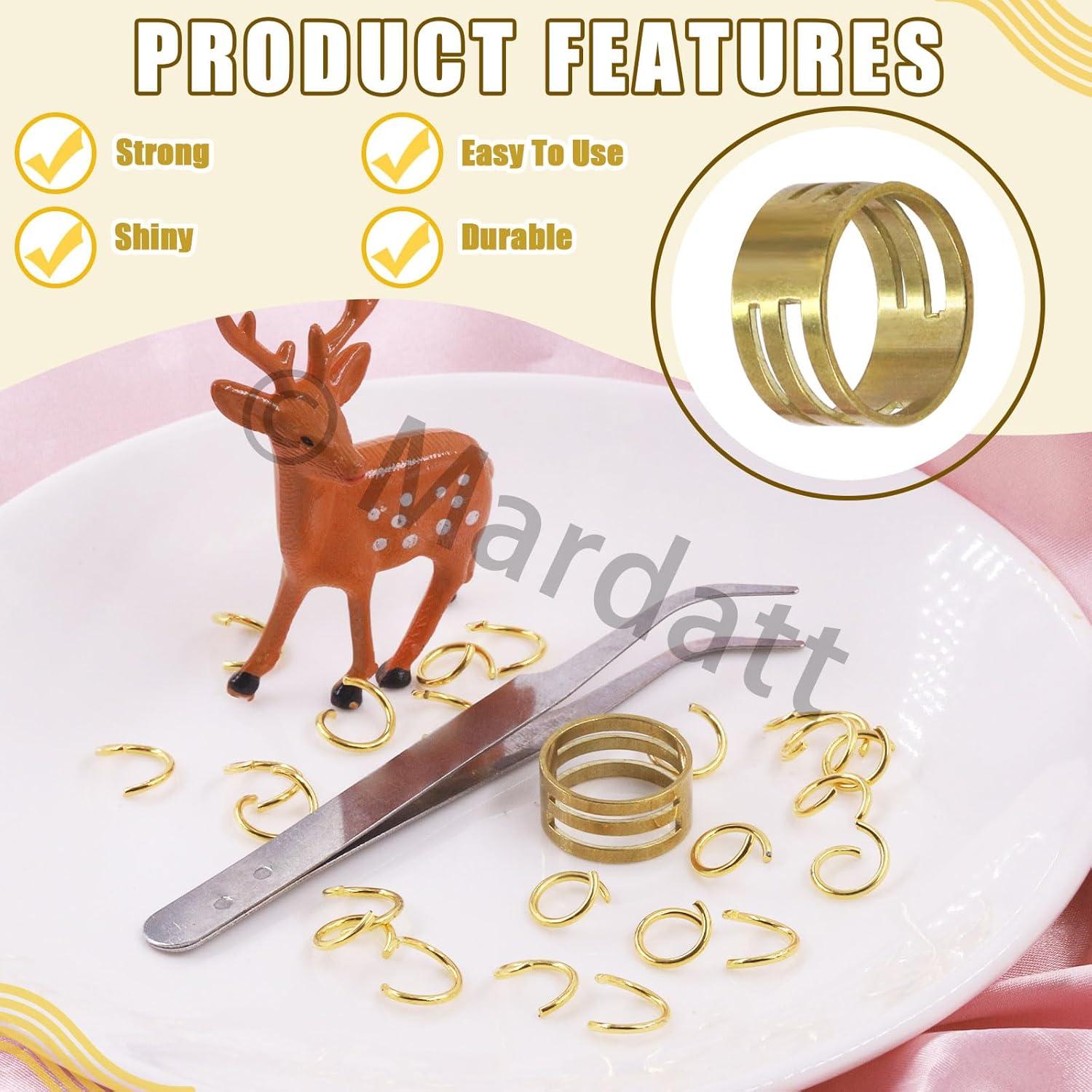 Kit de Fabricación de Joyas Mardatt 1403 Piezas Oro