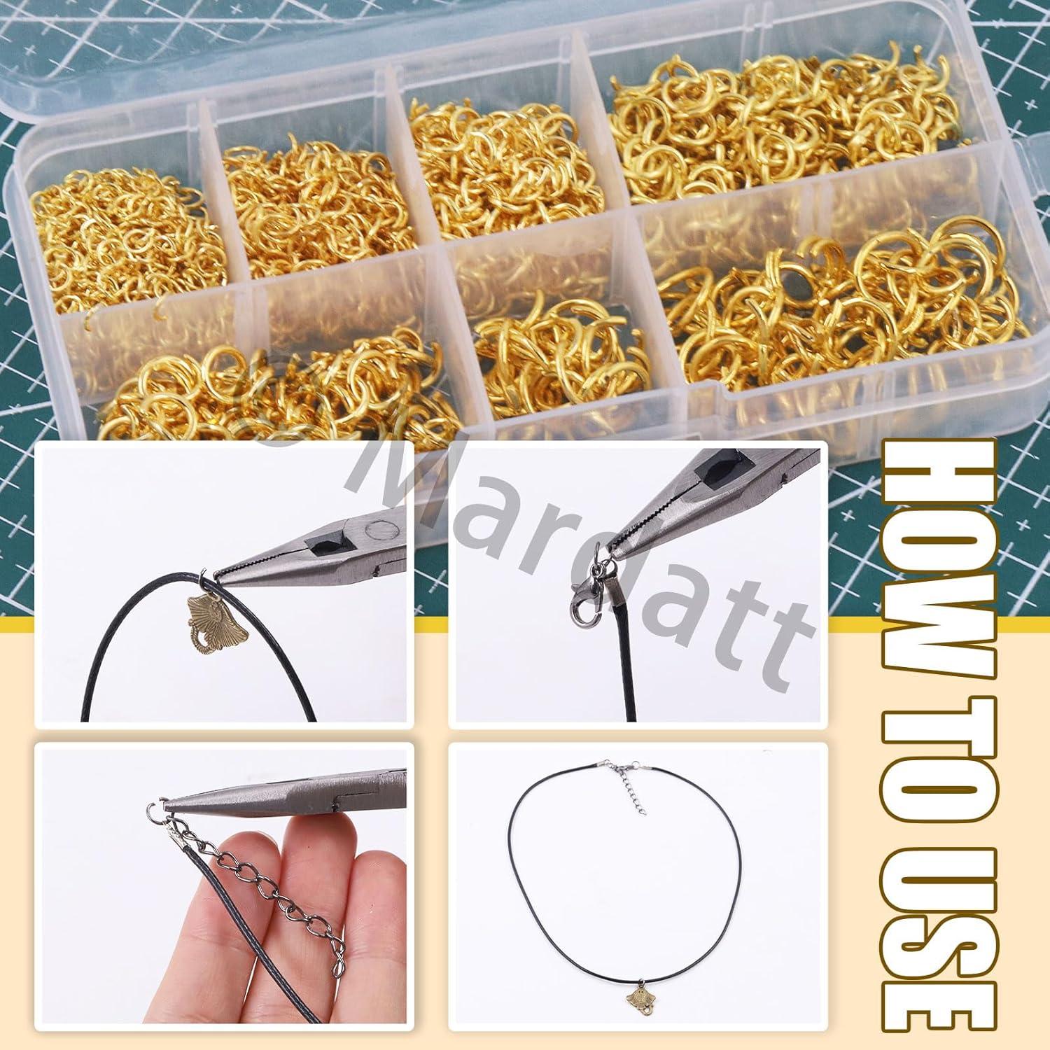 Kit de Fabricación de Joyas Mardatt 1403 Piezas Oro