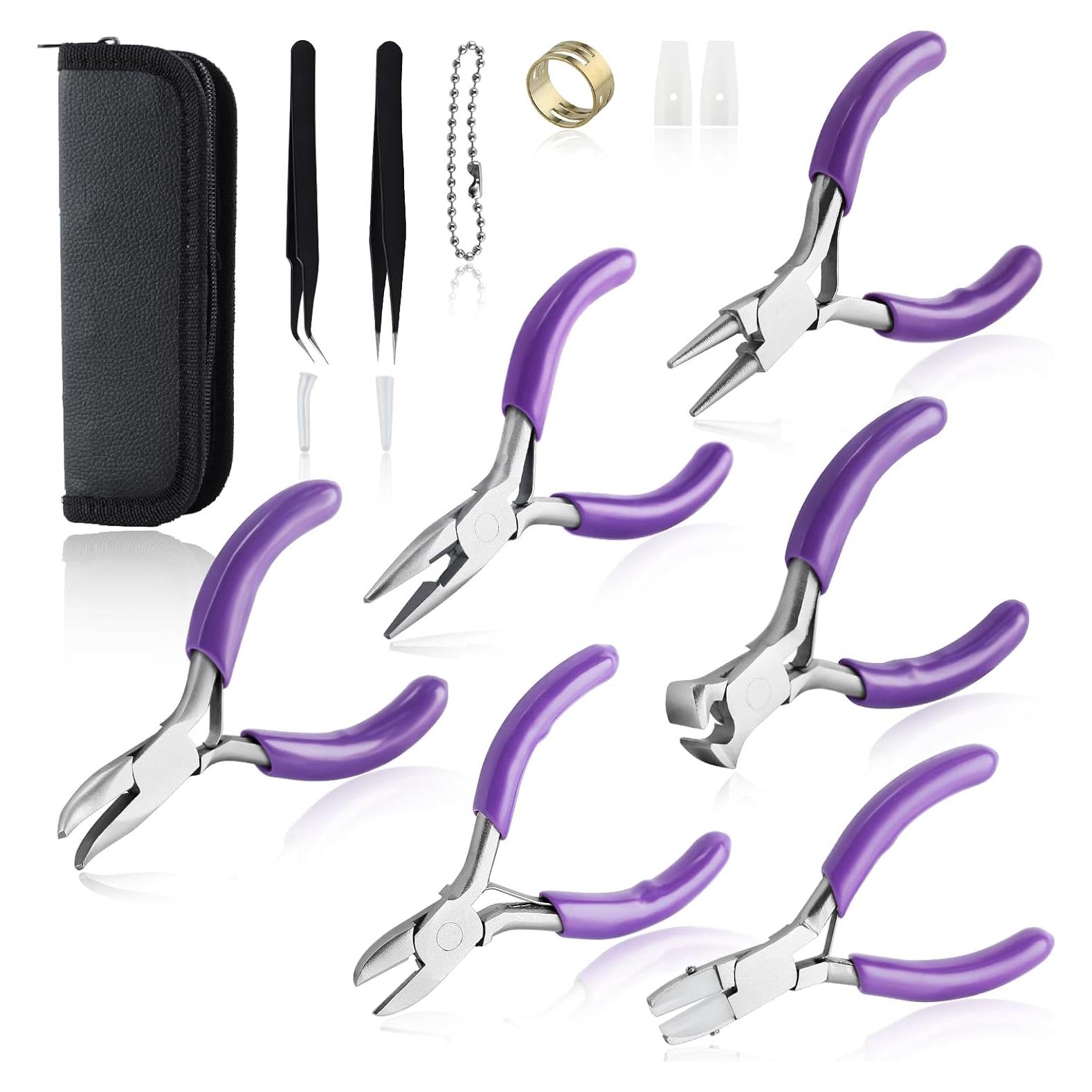 Juego de 6 Alicates para Joyería SPEEDWOX - Ergonómicos