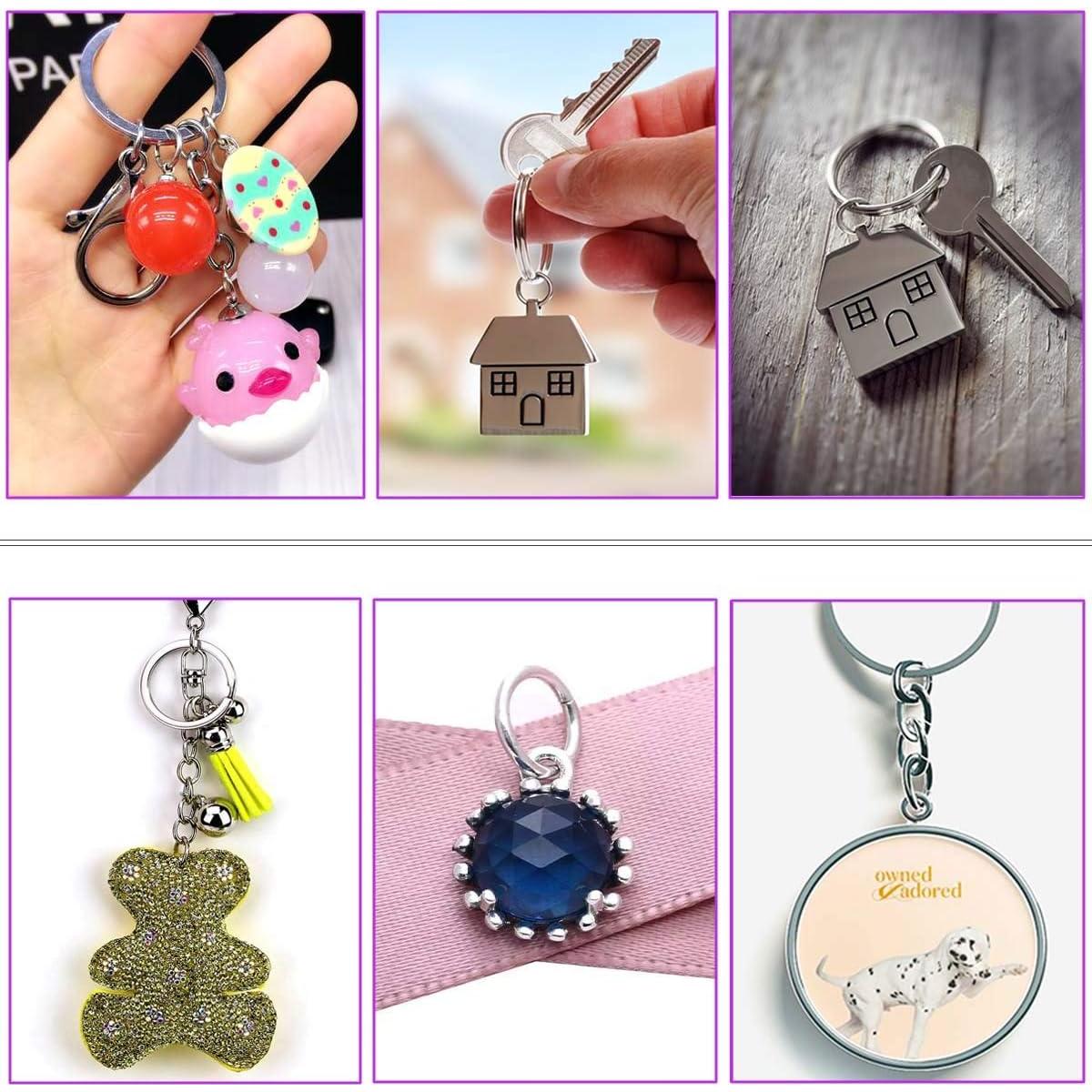 Anillas de Salto Plateadas TTSAM 600 Pcs 6mm para Joyas