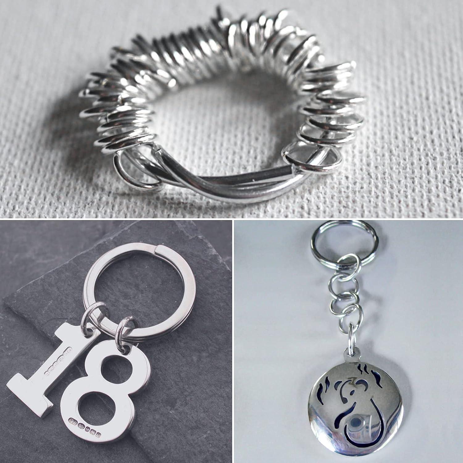 Anillas de Salto Uniclife 6 mm Plata Brillante 1000 Pcs