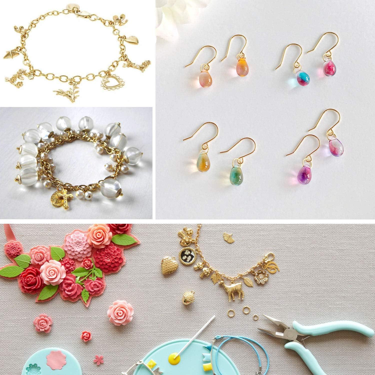 Anillas de Salto Doradas ALEXCRAFT 900pcs 4-10mm Joyería