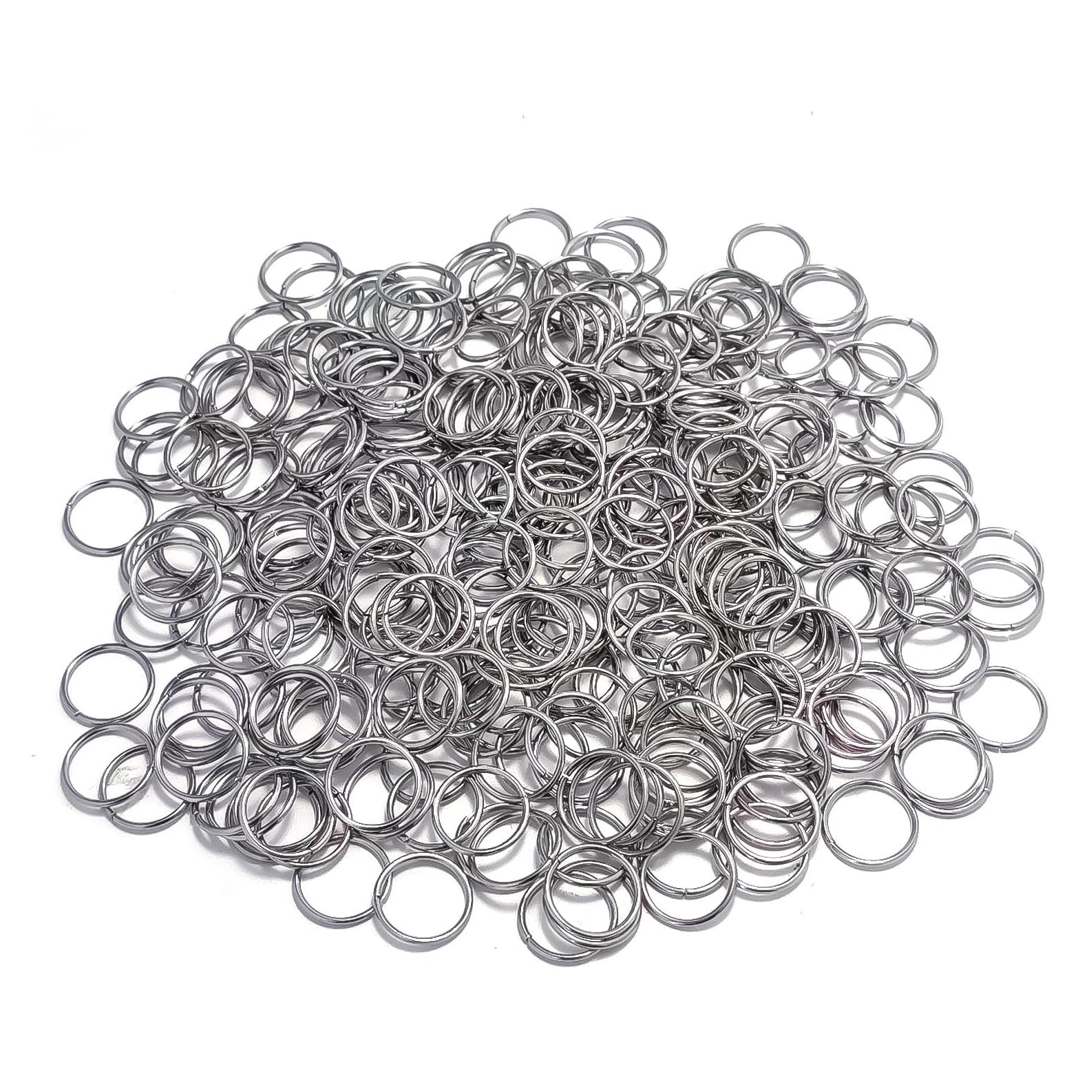 1000 Anillas de Salto de Acero Inoxidable 10mm CREATZONE