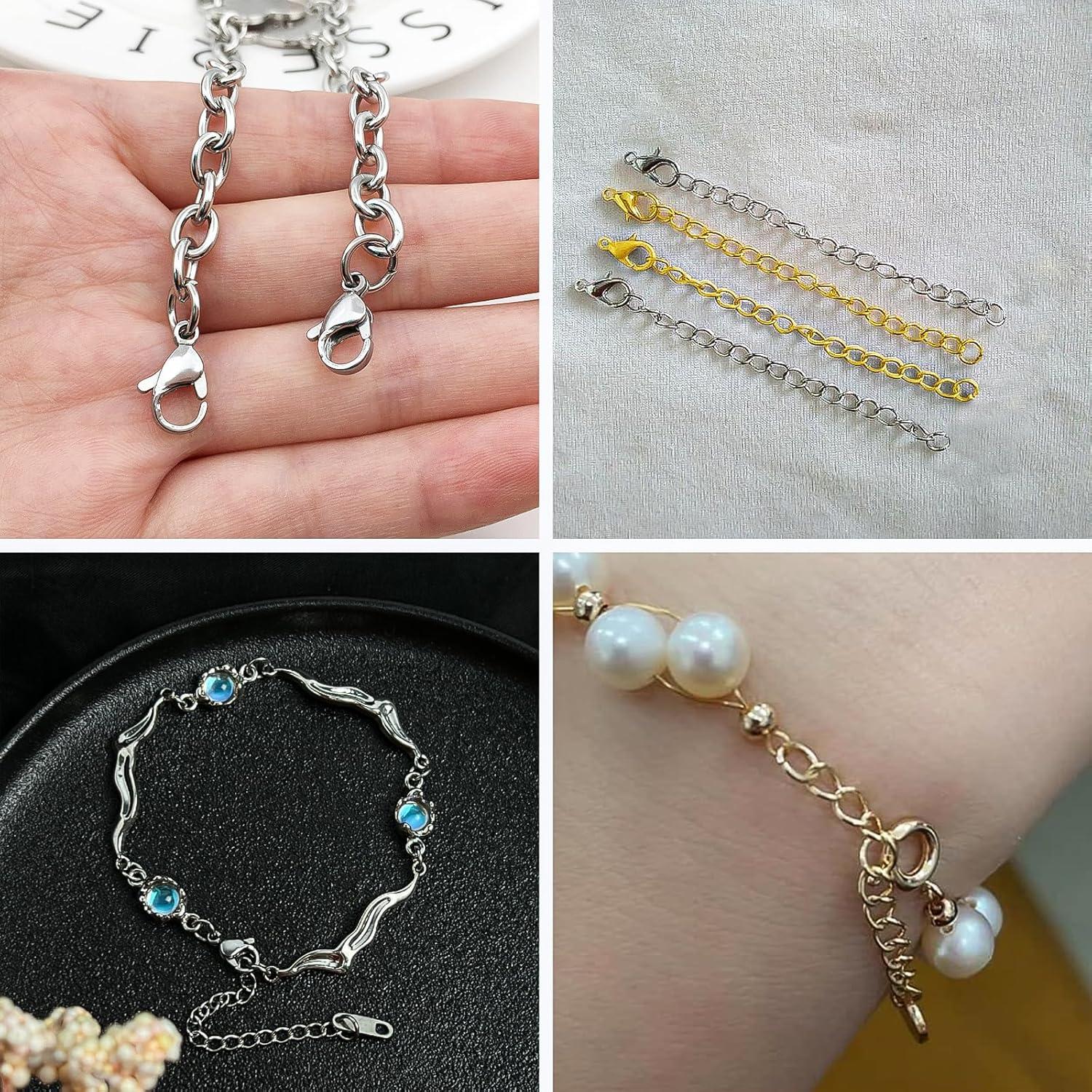 Kit 1720pcs Anillas de Salto y Cierres Joongoom Oro Plata