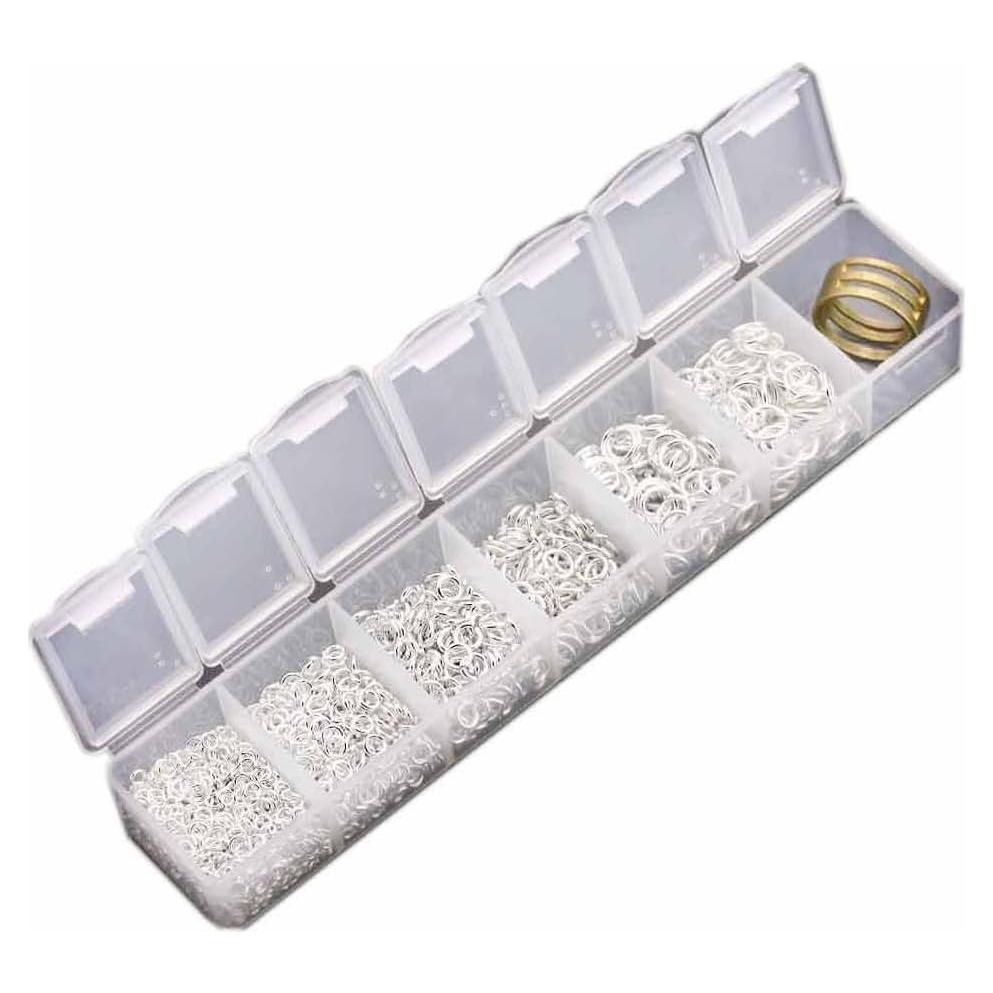 Juego de Anillas Abiertas BEADNOVA 3mm a 8mm con Herramientas