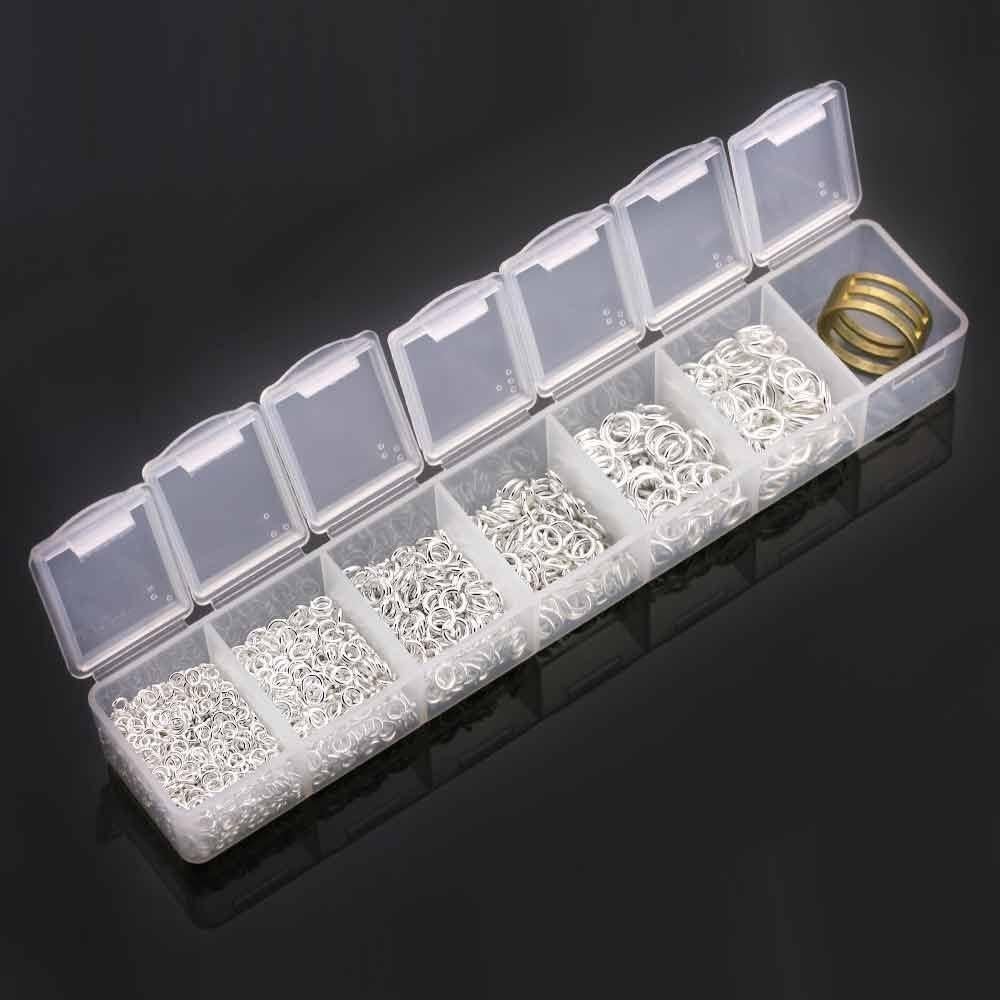 Juego de Anillas Abiertas BEADNOVA 3mm a 8mm con Herramientas