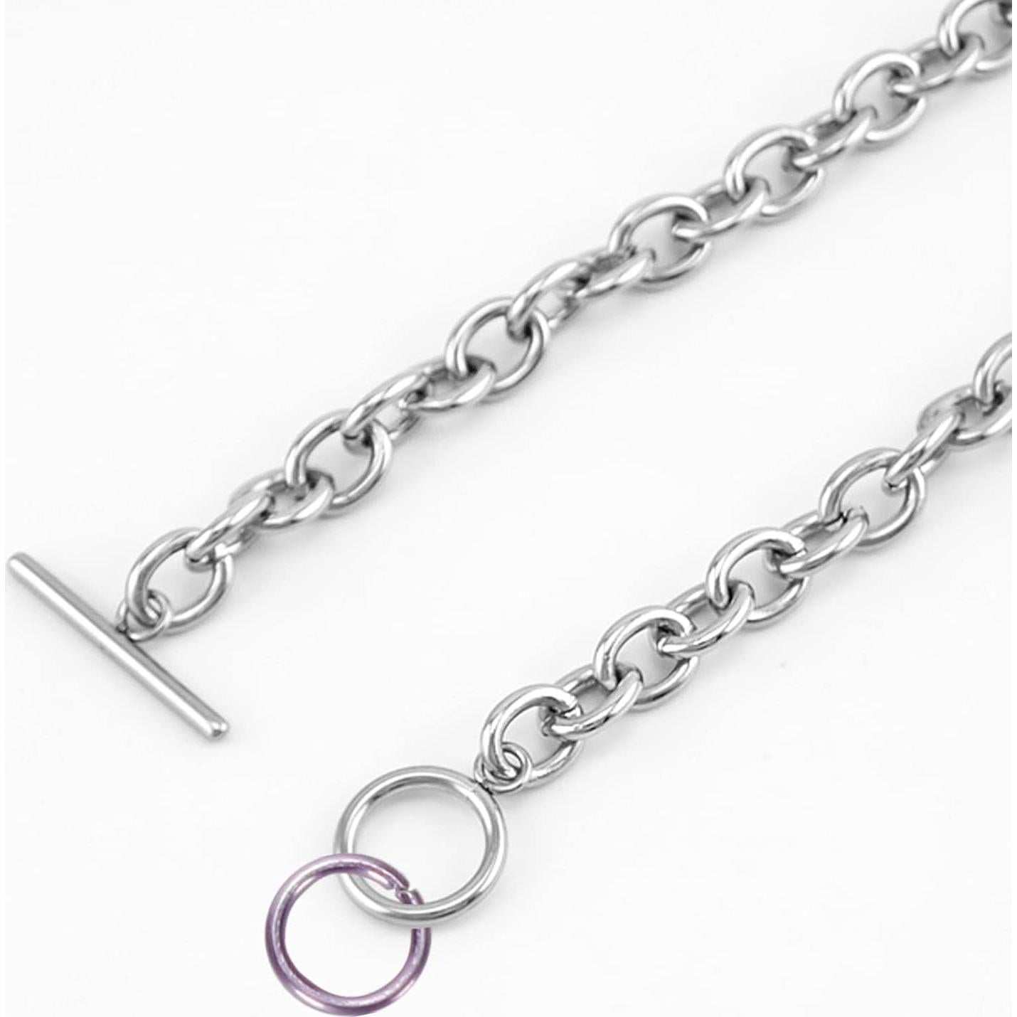 Set 1080 Anillas Abiertas de Metal Hetenoyo 6mm Rosa