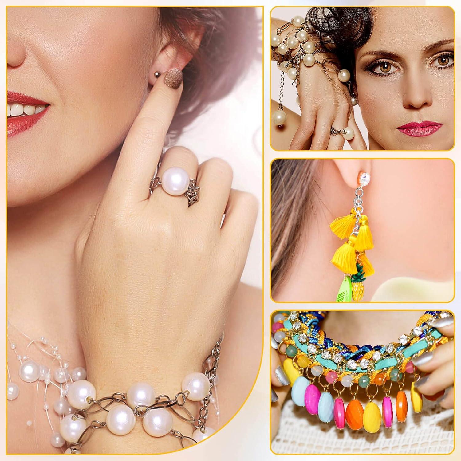 2840 Piezas Anillas Abiertas Shynek para Joyería 4-10mm