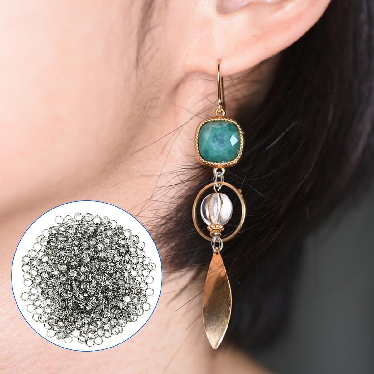 Kit de Alicates de Joyería lyfLux con 500 Anillos 6mm