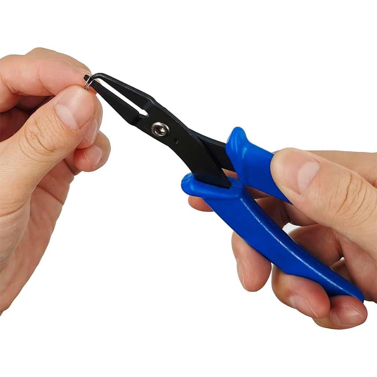 Kit de Alicates de Joyería lyfLux con 500 Anillos 6mm