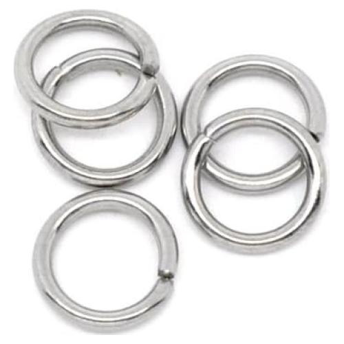 Conectores de Anillas Abiertas Valyria 500pcs Acero Inoxidable 7mm