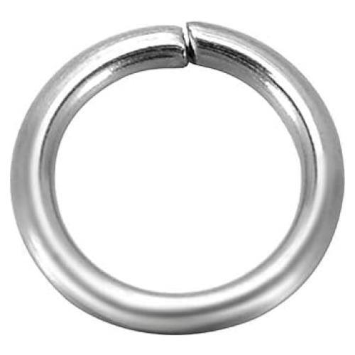 500 Anillas de Salto Acero Inoxidable 304 8mm 18 Calibre