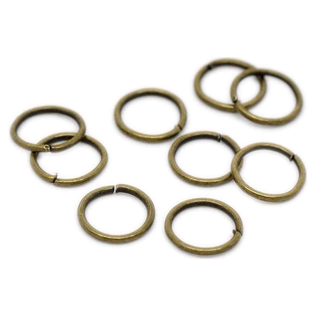 Anillas Abiertas de Bronce Antiguo HDSupplies 9mm 500pcs