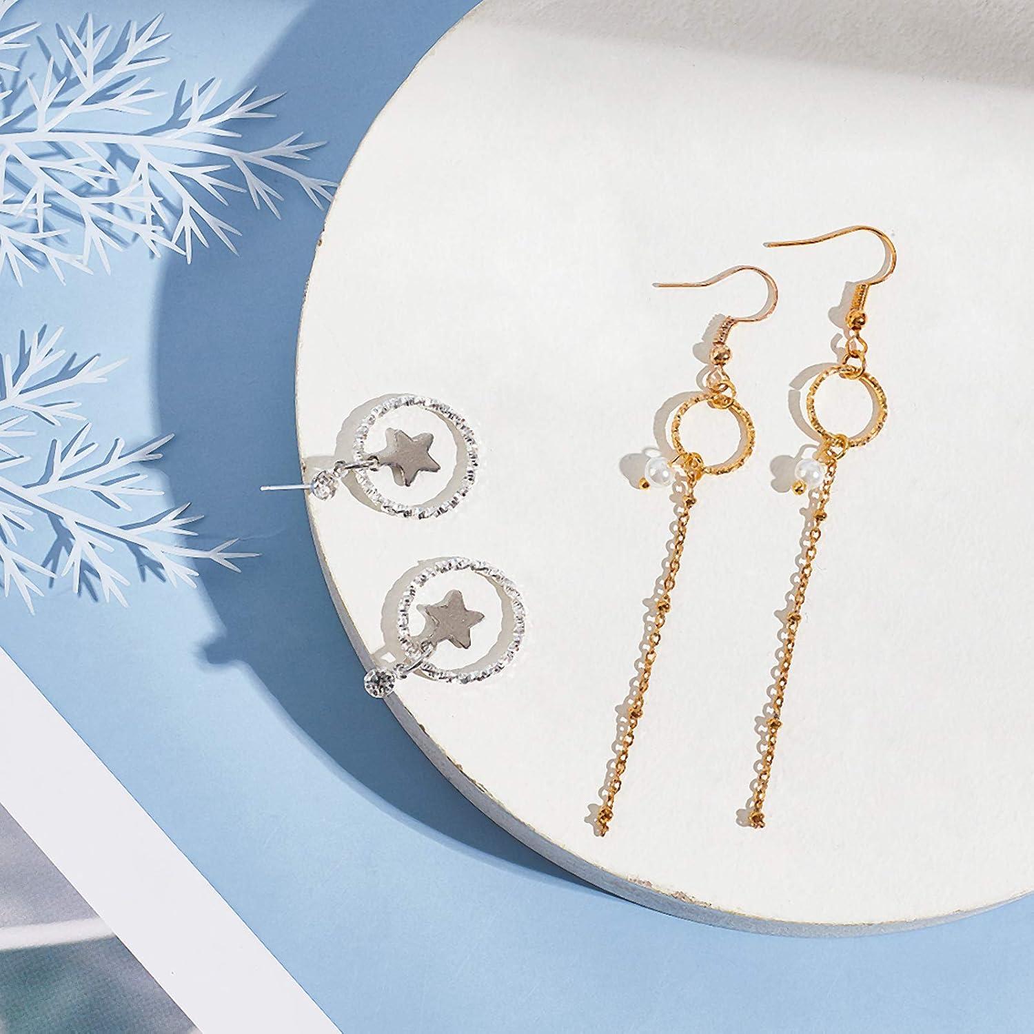 Anillas Abiertas Retorcidas PH PandaHall 300pcs Doradas Plateadas